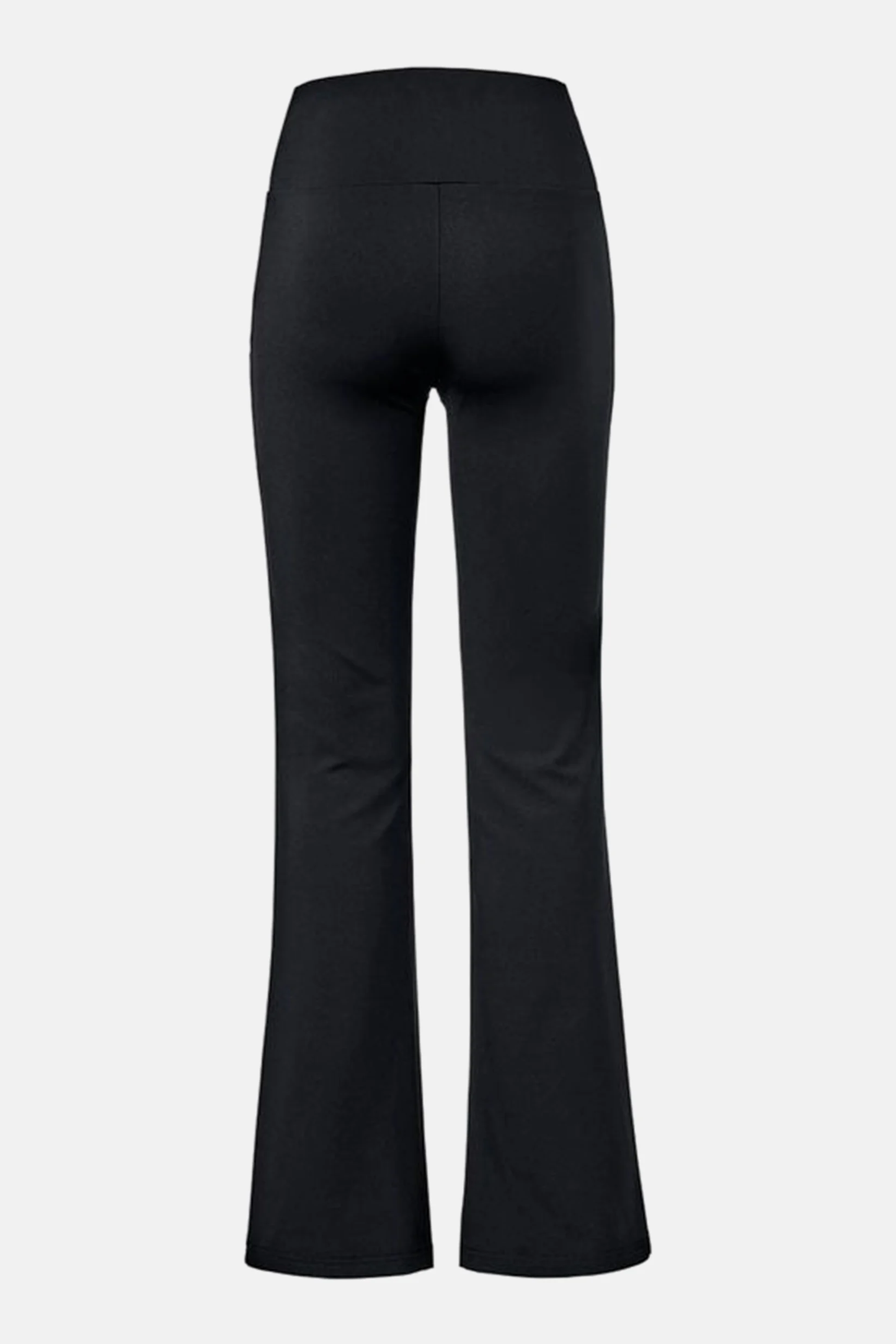 Women Plain Wide Leg Pants, Black Tchibo Brand