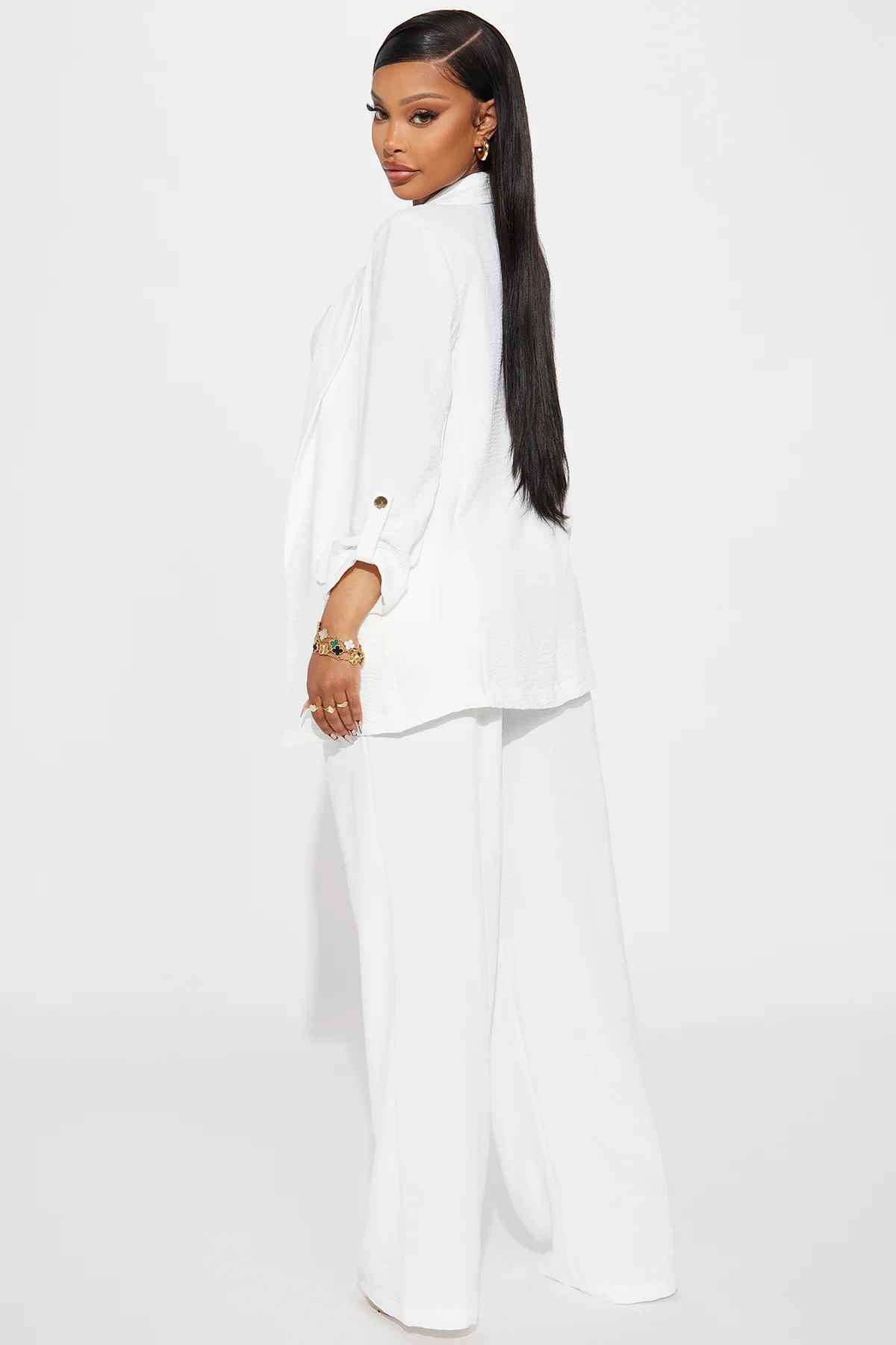 Brittany Blazer Set – White Brand:S.Nova
