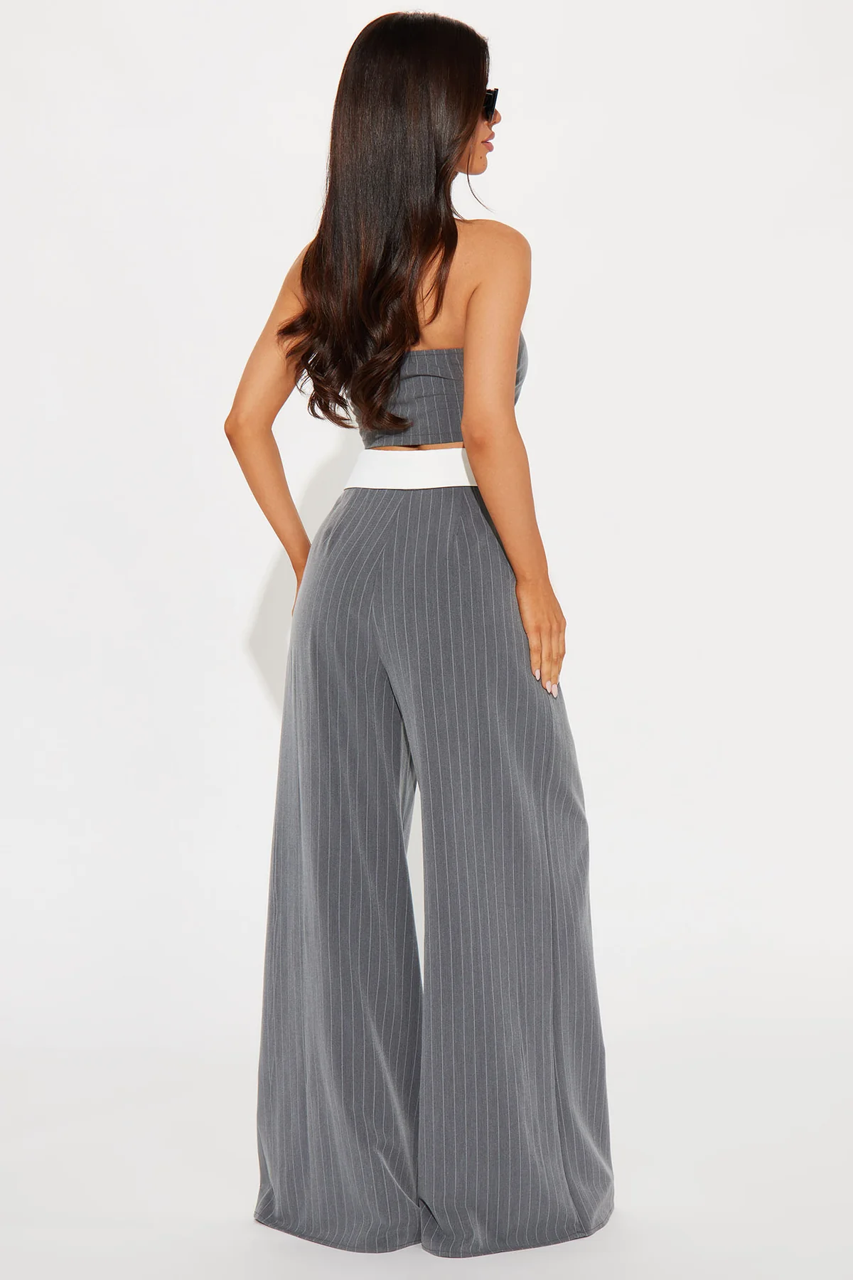 Work Wife Material Pant Set – Grey Brand: S.Nova