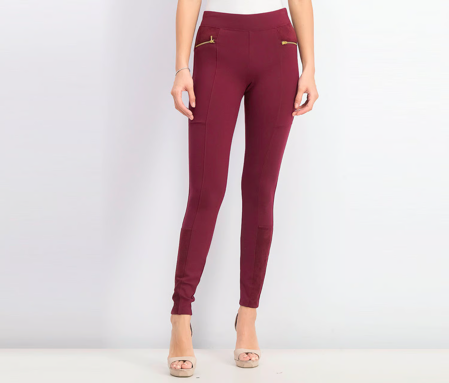 Women Stevie Plain Pants, Maroon Brand: Oldnavy
