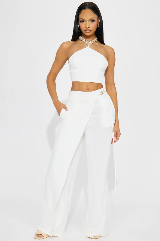 Vivian Pant Set - Off White Brand: S.Nova
