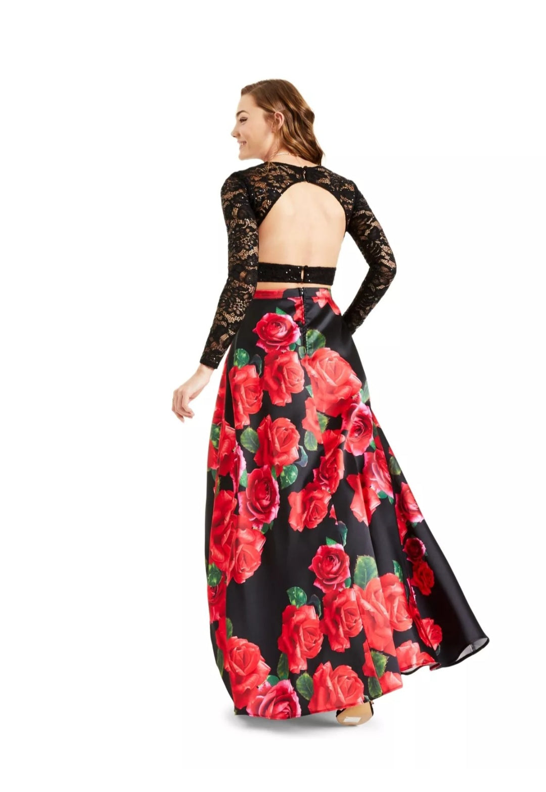 Soiree dress 2 pieces