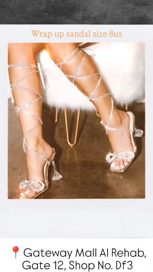 Wrap sandal for women