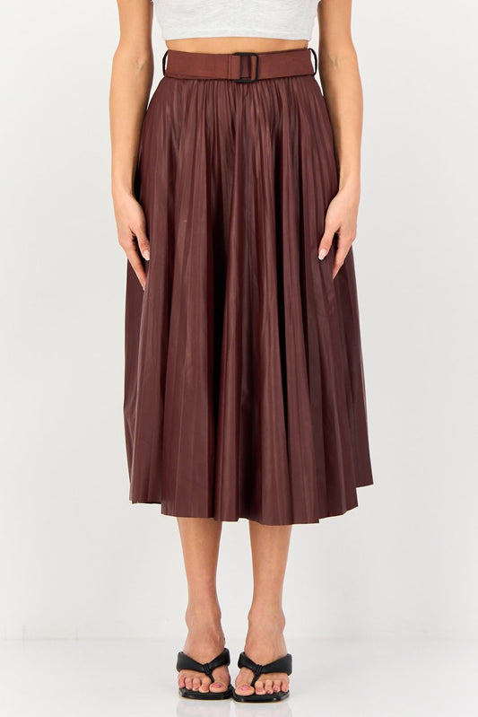 Leather Skirt