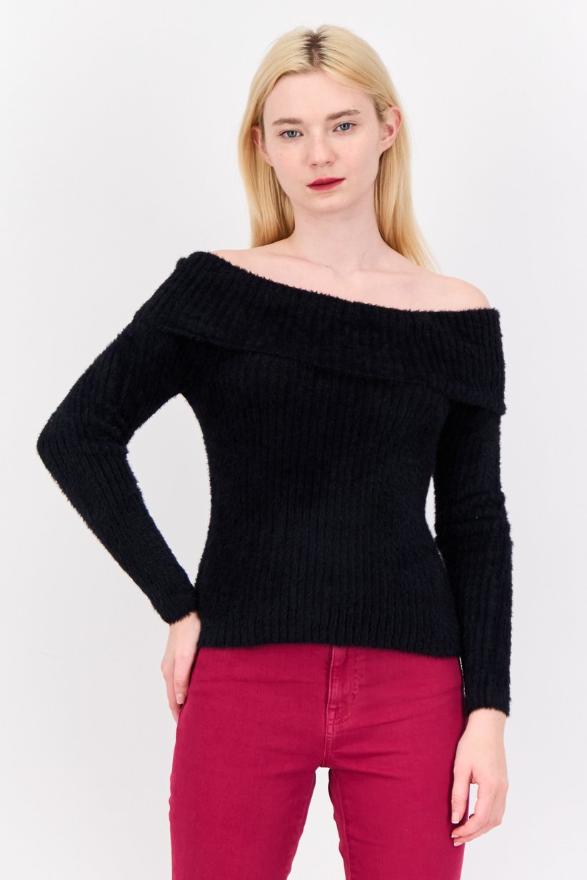 Women Off shoulder Sweater